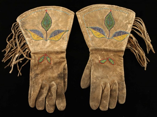 Old West Beaded Gauntlets