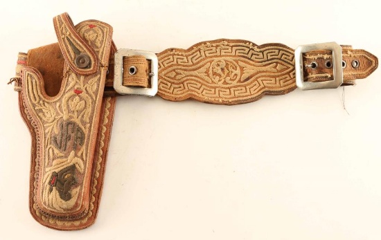 Mexican Pitiado Holster Rig