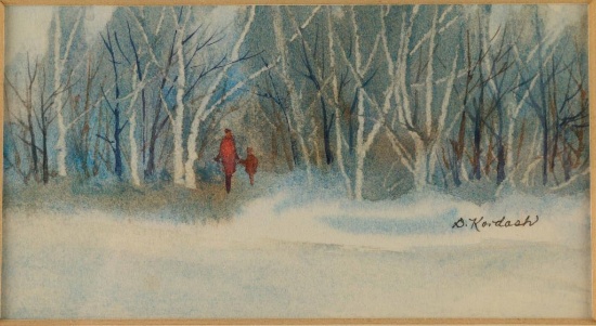 Original Watercolor on Paper