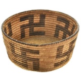 Early Pima Basket Whirling Log Pattern