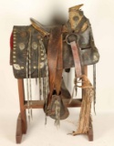 Old Mexican Big Horn Saddle