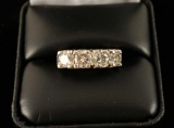 Sparkling Ladies 4 Stone Diamond Ring