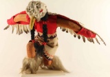 Large Eagle Dancer Kneeling Kachina