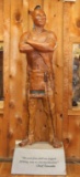Life Size Statue Of Chief Tawonka