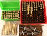 Cartridges, Brass & Dies Lot