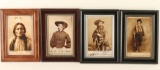 Lot of 4 Old Photo Post Cards Reprints