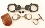 Lot of 3 Handcuffs