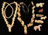 Lot of Fetishes & Hopi Fetish Necklaces