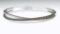 Stunning Black and White Diamond Bangle