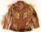 Leather Fringe Jacket