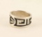 Hopi Band Ring by Raymond Kyasyousie
