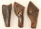 Lot of Antique Holsters