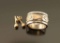Sterling and Gold overlay Ring