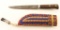 Sioux Beaded Knife Sheath & Knife