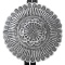 Navajo Hammered Silver Concho Bolo Tie