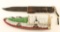Sioux beaded Knife Sheath & Knife