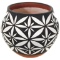 Acoma Pueblo Pottery Flower Patterns