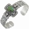 Carico Lake Turquoise Sterling Silver Cuff