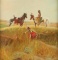 Original oil on Board by G. Cheif Tockaate