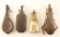 Lot of 4 Power Flasks