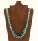 Turquoise Nugget and Heishi Necklace
