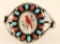 Zuni Inlaid Cuff Bracelet