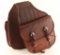 Tooled Leather Saddlebags