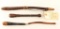 Lot of 3 Police Billy Clubs