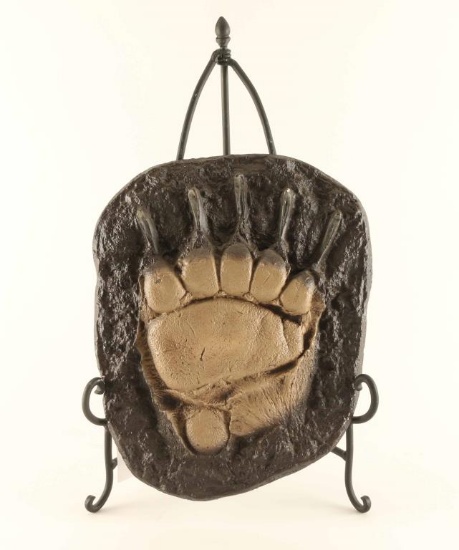 Cast Grizzly Bear Paw