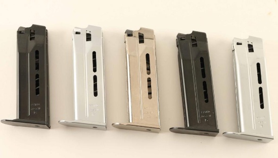 Five HK P7 M10 Magazines