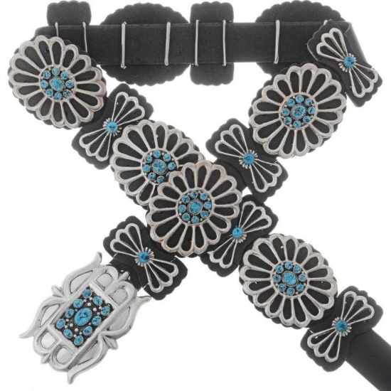 Natural Kingman Turquoise Concho