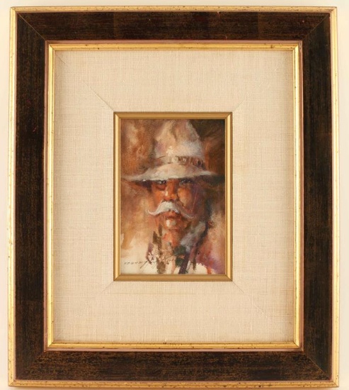 Original Oil on Board by Kirk Randle