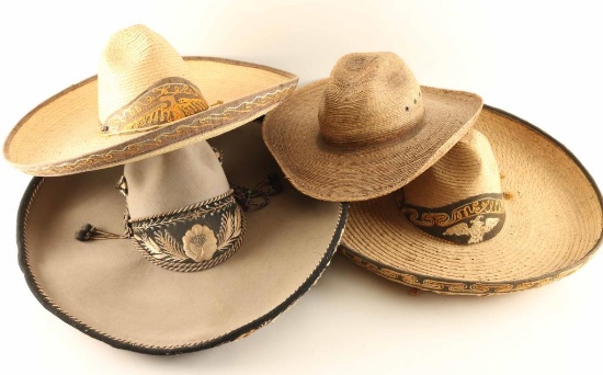 Lot of 4 Vintage Hats