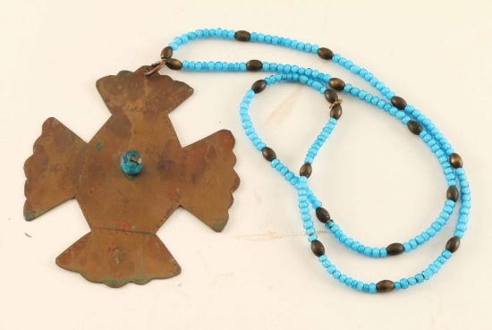 Hudson Bay Cross Necklace