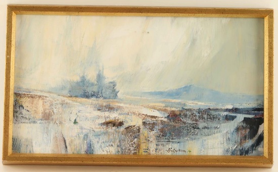 Original Oil on Board by James Holmbom