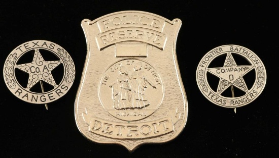 3 Badges Lot