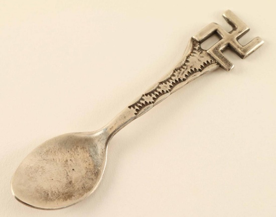 Sterling Rolling Log Spoon