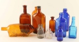 Lot of 9 Collectable Bottles