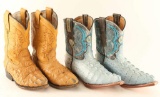 (2) Pairs of Kids Cowboy Boots