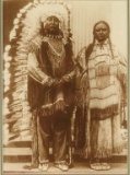 Sepia Tone Photo of Indians