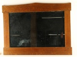 Antique Oak Mirror