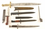 5 Bayonets & 1 Sword