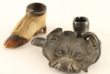 Lot of 2 Collectable ash trays