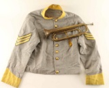 Civil War Repro Jacket & Bugle