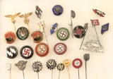 Lot of 31 German WWII Pins