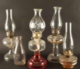 Lot of 4 Kerosene Lamps
