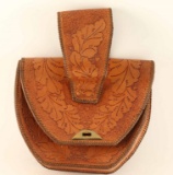 Vintage Tooled Leather Purse