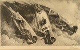 Print of Race Horses by Klorman