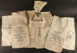 Collection of 10 Money Bags