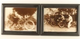Lot of 2 Repro Harley Photos